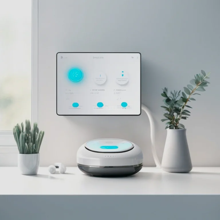 AI air conditioner with smart controls